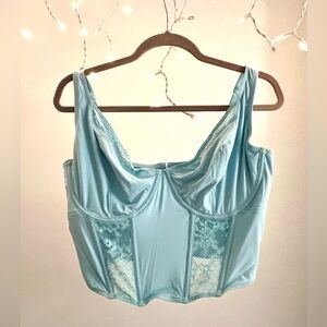 Gilly Hicks Micro-Modal + Lace Bustier